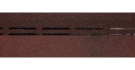 Коньково-карнизная черепица Docke Standard, Красный