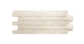 Фасадная панель GL Состаренный кирпич Classic молочный