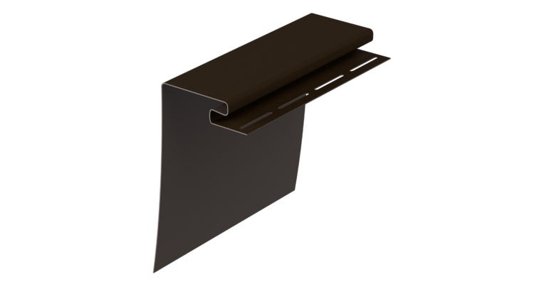 Околооконный профиль 75/200/15 мм, шоколад