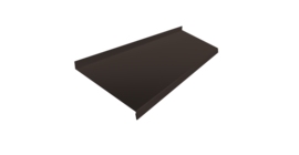 Отлив простой 250 0,5 PurLite Matt RR 32 темно-коричневый (2м)