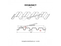 Профнастил Н60 x 845 A ОЦ 01 БЦ 0,8 мм
