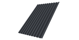 Профнастил С21R Grand Line 0,5 Drap TX RAL 7024 мокрый асфальт