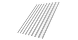 Профнастил С20А 0.4 PE RAL 9003 сигнальный белый