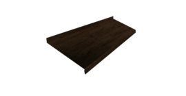 Отлив простой 250 0,45 Print Premium Antique Wood TwinColor (3м)