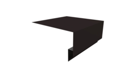 Планка околооконная сложная Блок-хаус new 250х75х27 0,45 Drap TX RAL 9005 черный (2м)