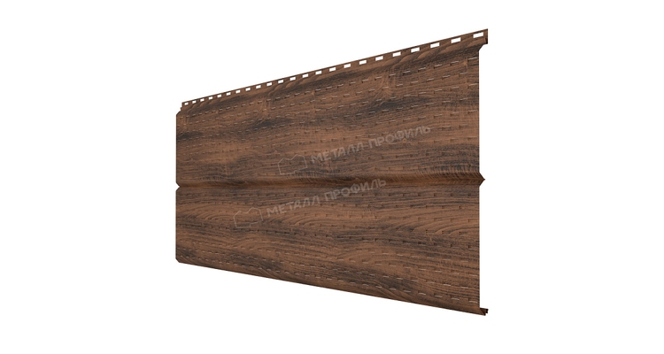 Софит Металл Профиль перфор. Lбрус-XL-14х335 (ECOSTEEL_MA-01-МореныйДуб-0.5)
