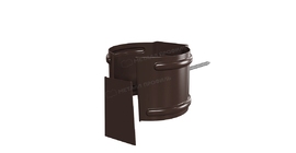 Держатель трубы (на кирпич) Металл Профиль Foramina PUR D100 RAL 8017