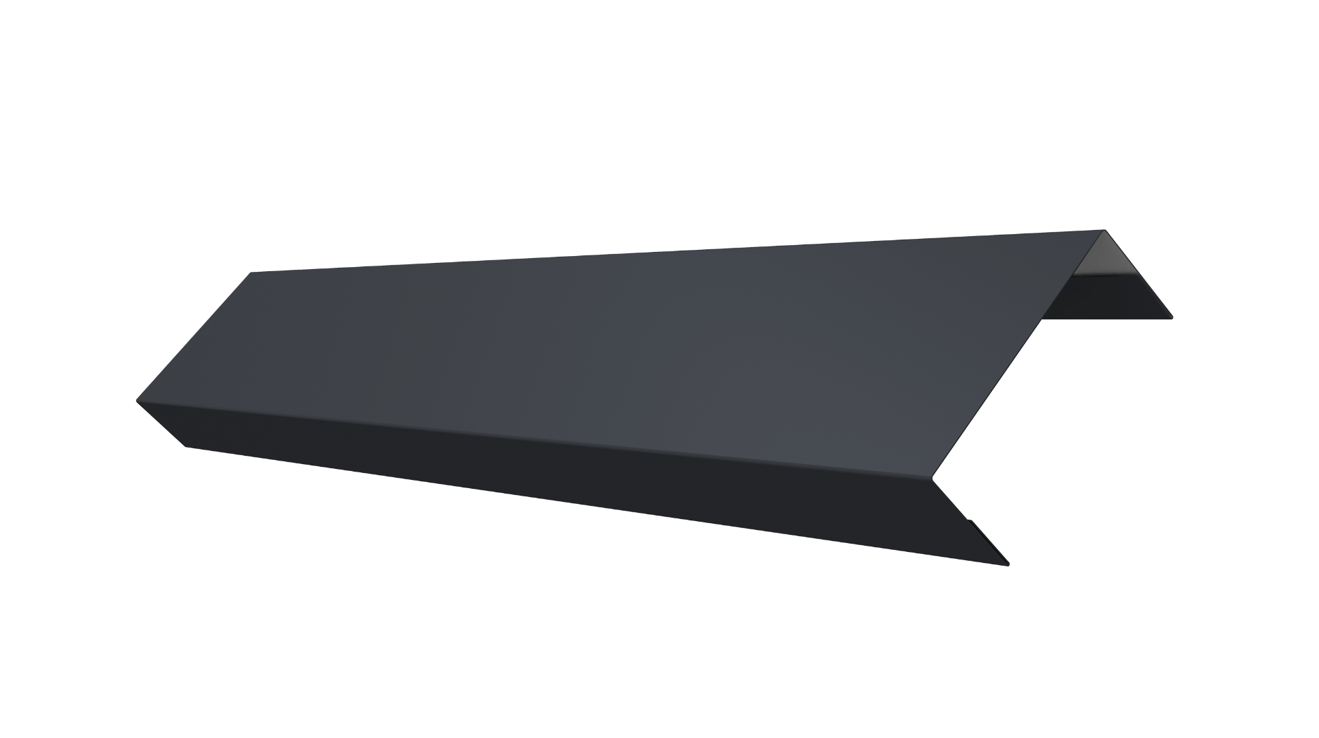 Ламель лицевая 50 забора жалюзи Texas 0.5 Satin Matt с пленкой RAL 7024 мокрый асфальт