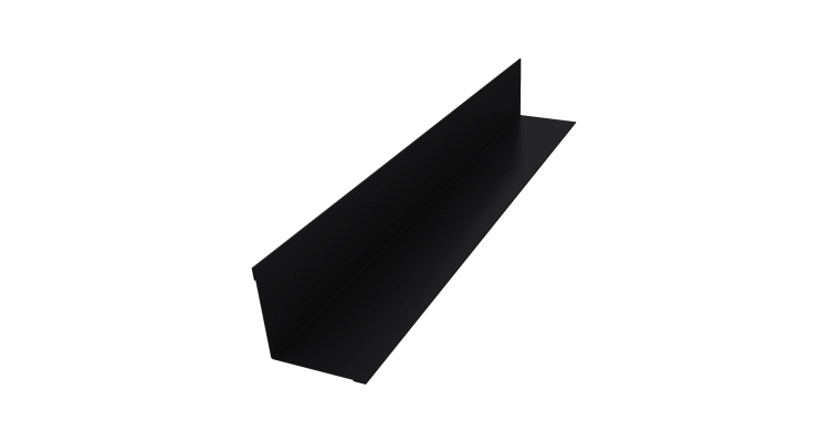 Угол внутренний 30х30 0,45 Drap ST RAL 9005 черный (3м)