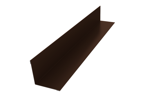 Угол внутренний 30х30 0,5 Drap TX RAL 8017 шоколад (2м)
