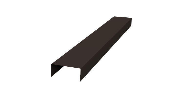 Крышка 45х20 жалюзи Texas 0,45 Drap TX RR 32 темно-коричневый (2,5м)