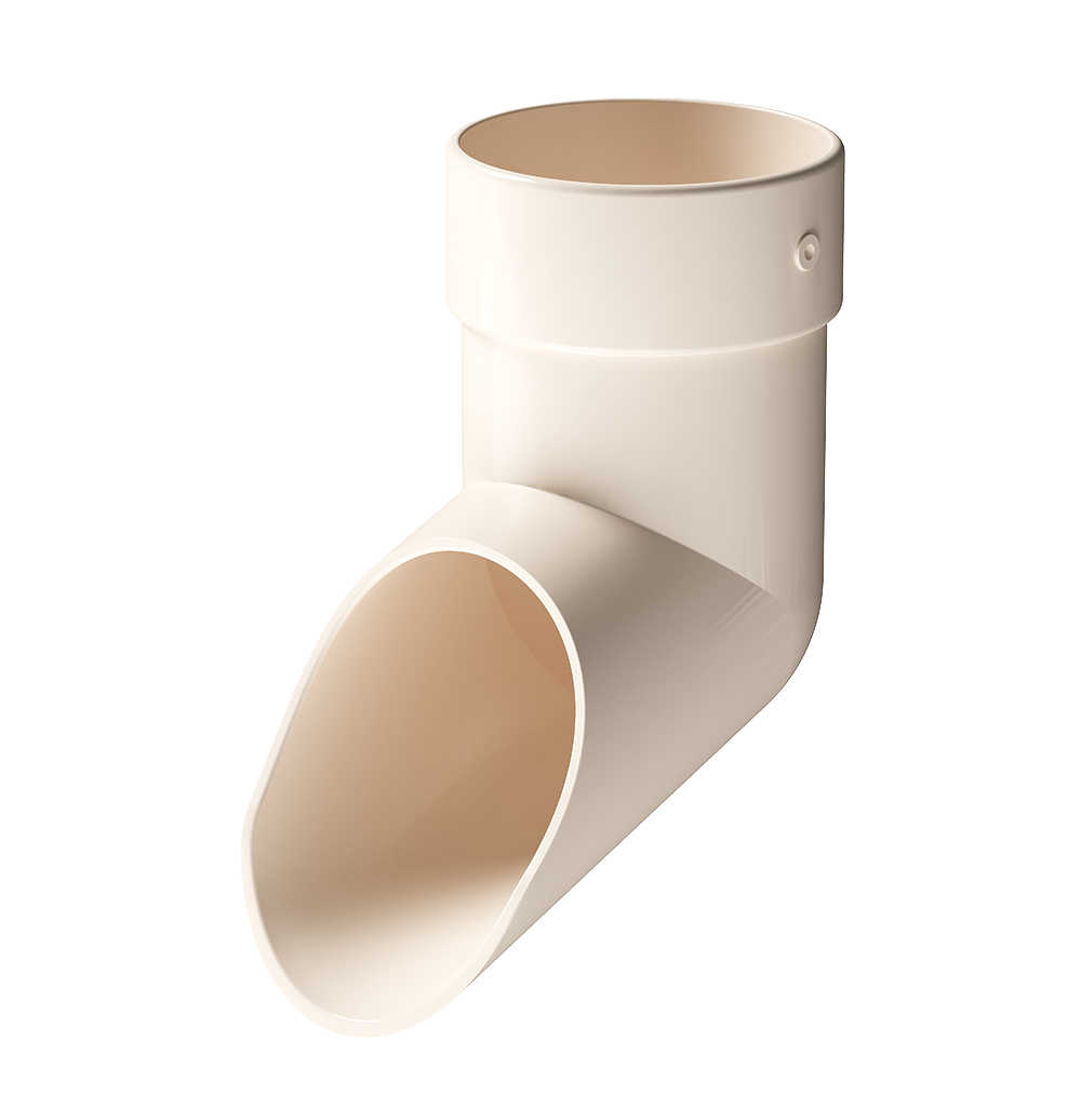 Наконечник водосточной трубы Lux, латте