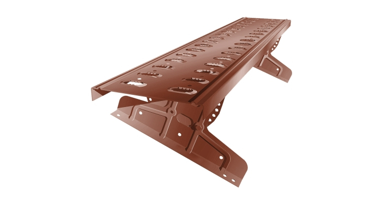 Мостик переходной 1,25 RAL 8004